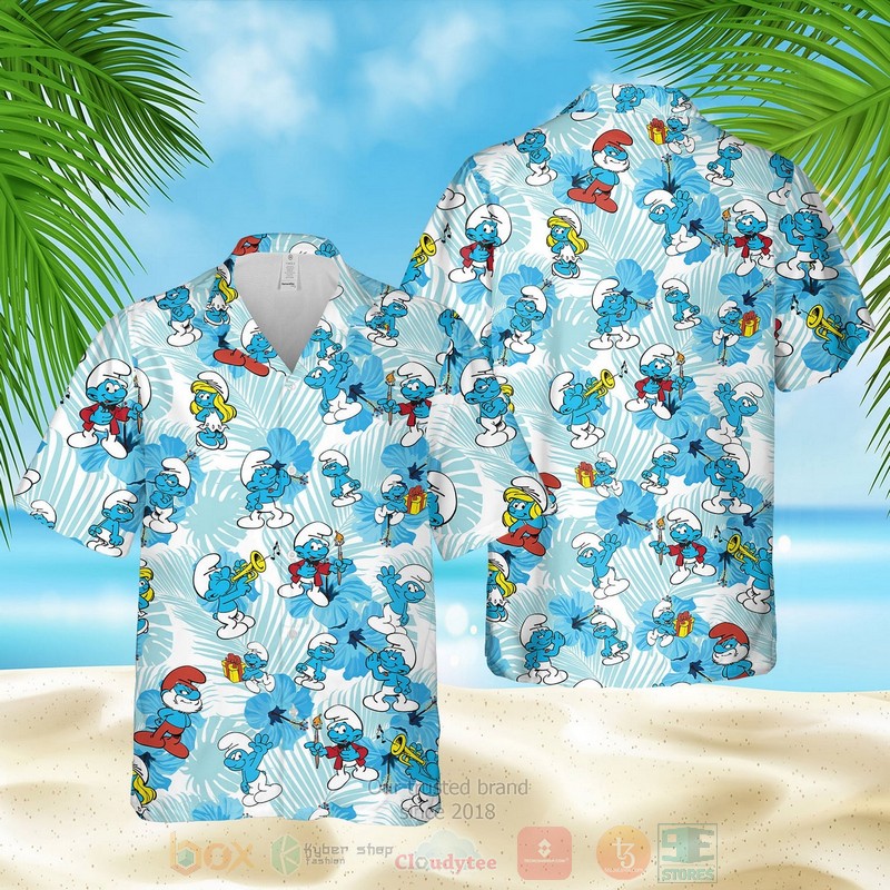 The Smurfs Smurfette Hawaiian Shirt