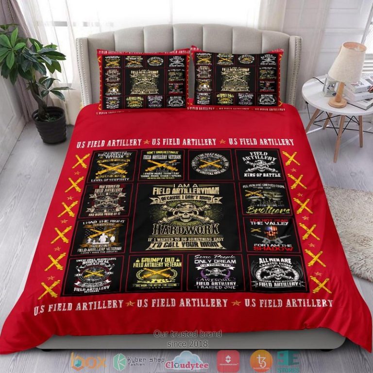 US Field Artillery Bedding Set