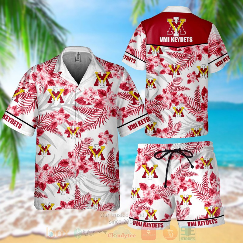 VMI Keydets Hawaiian Shirt Shorts