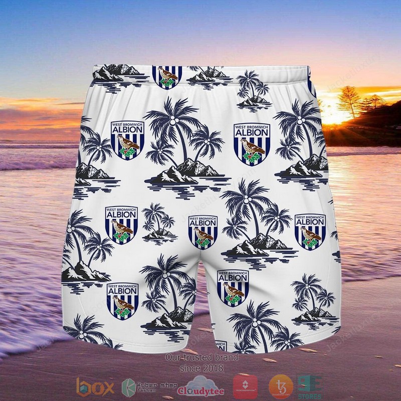 West Bromwich Albion F.C Hawaiian shirt short 1
