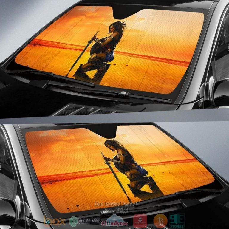 Wonder Woman Auto Car Sunshade 1