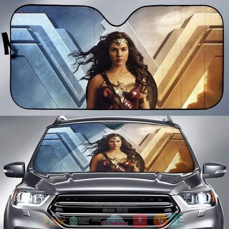 Wonder Woman Movies Auto Car Sunshade