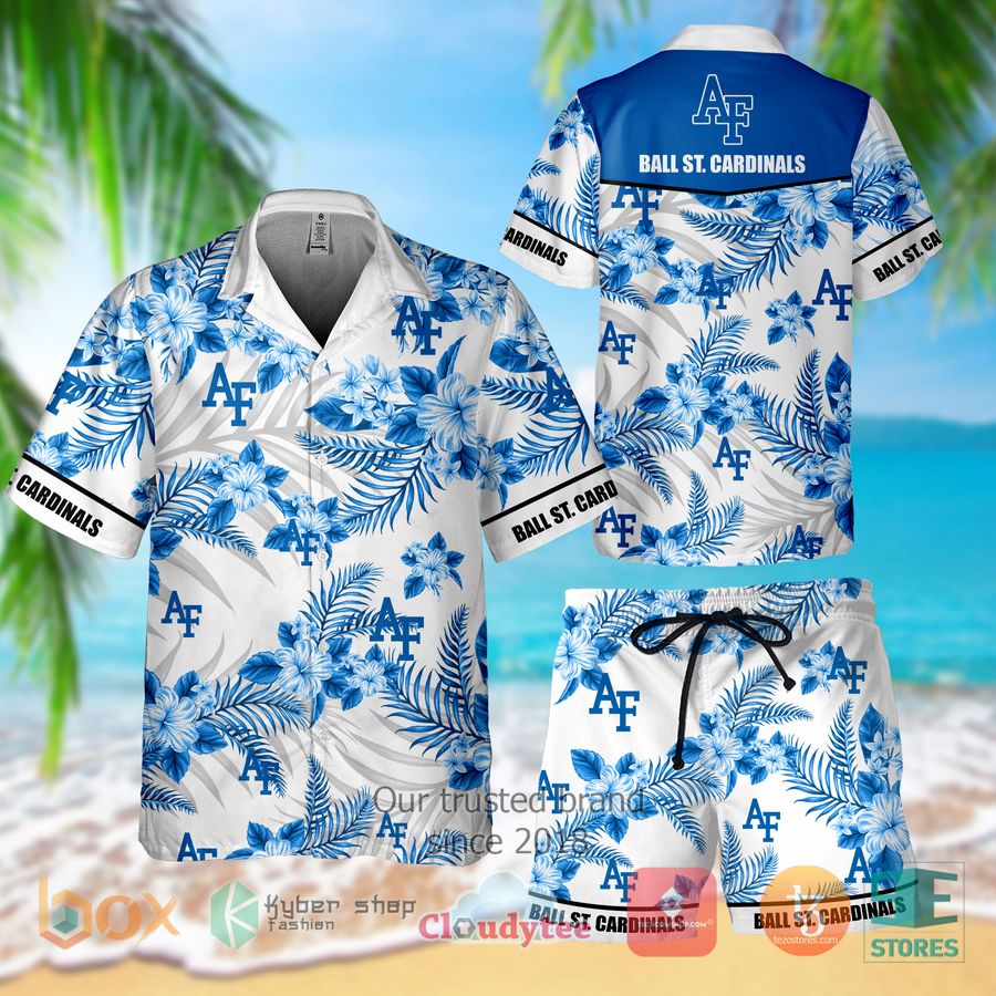 air force falcons hawaiian shirt shorts 1 87429