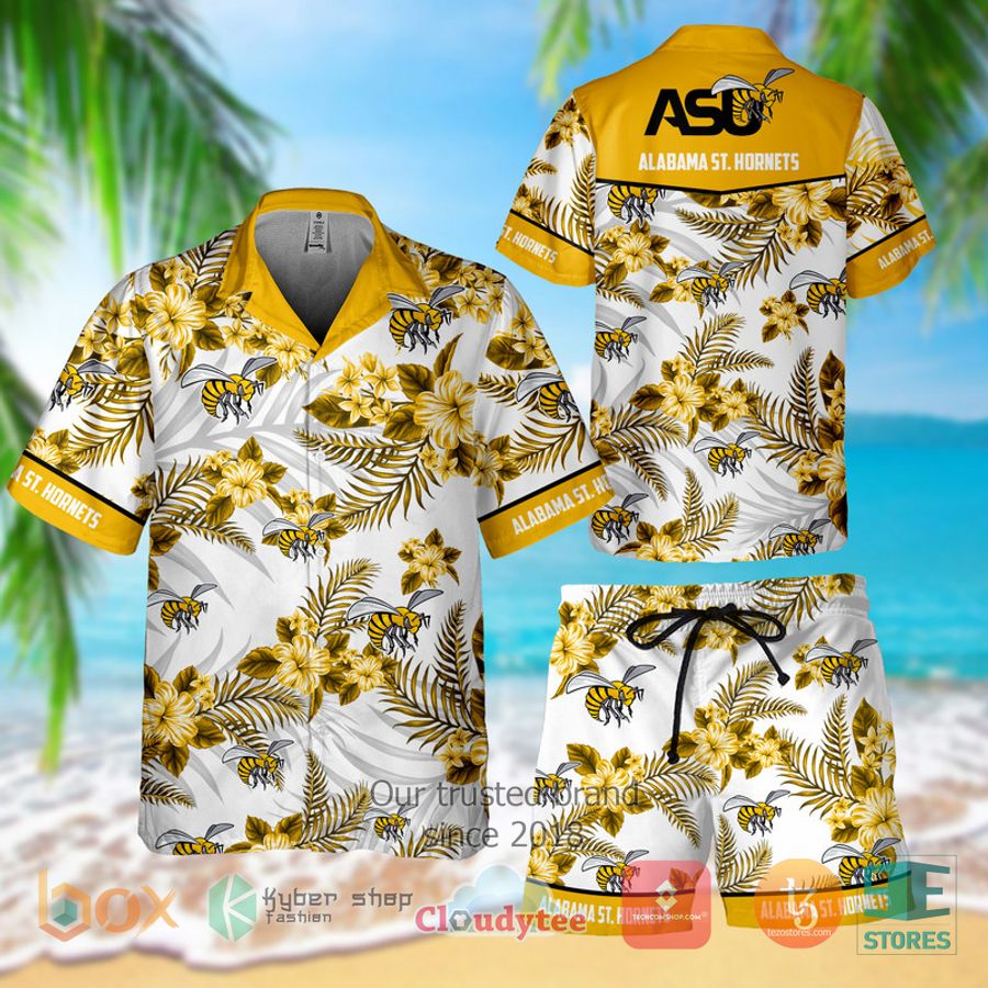 alabama st hornets hawaiian hawaiian shirt shorts 1 9483