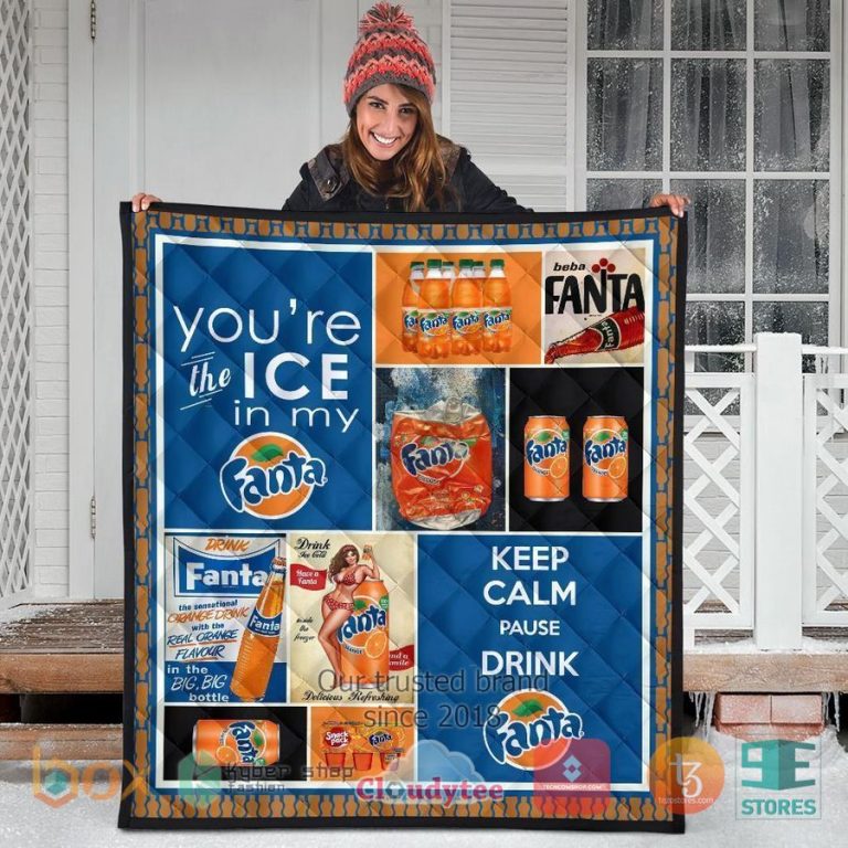 fanta soft drink quilt blanket 3 18248