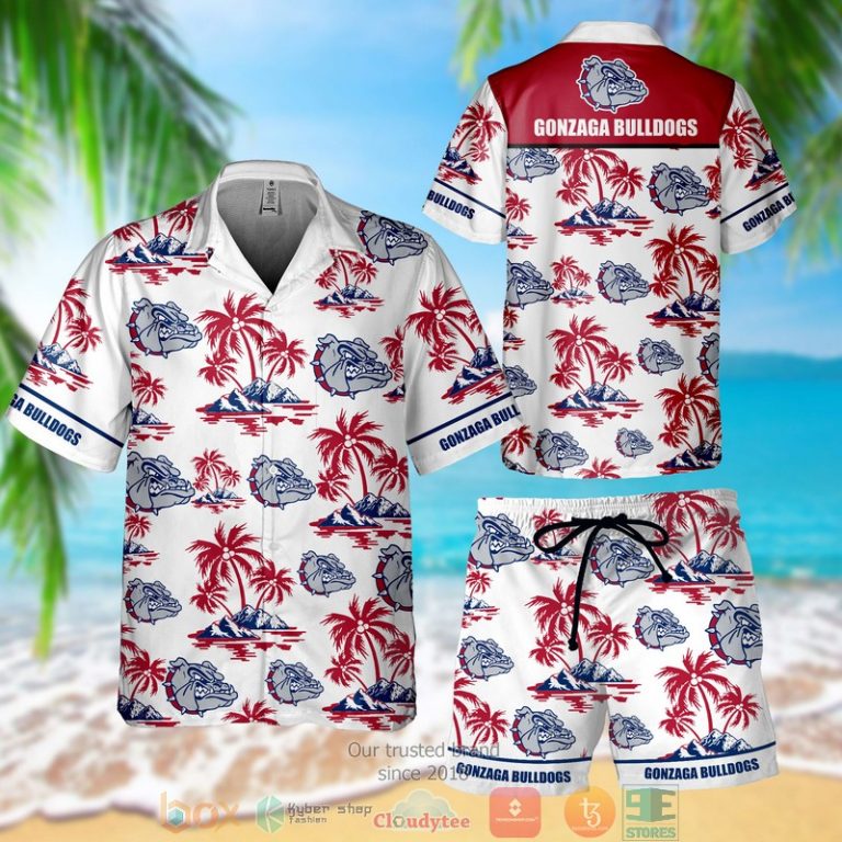 gonzaga bulldogs Hawaiian Shirt Short