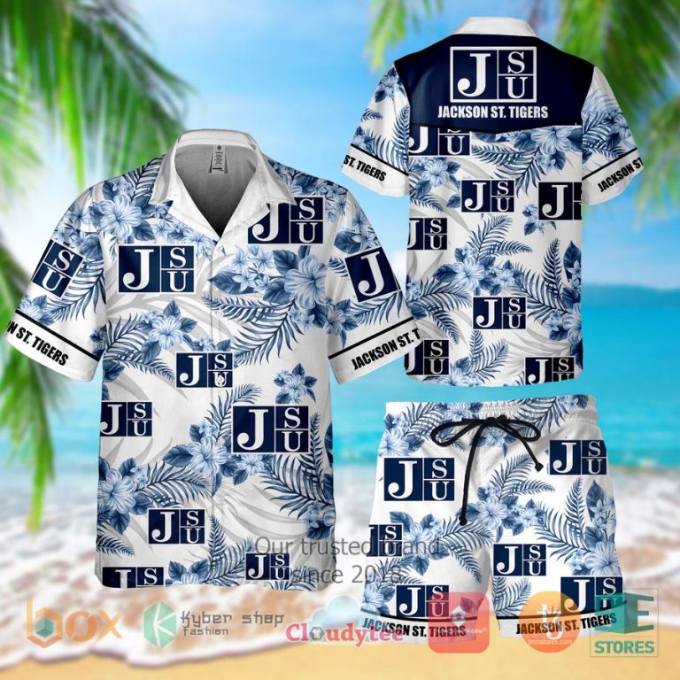 jackson st tigers hawaiian shirt shorts 1 17911