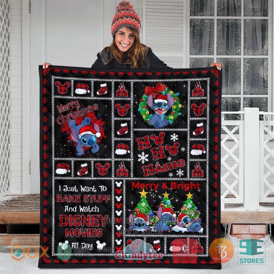 merry christmas stitch quilt blanket 2 82396