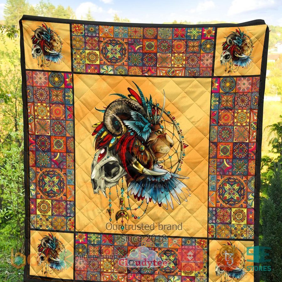 native lion quilt blanket 2 90901