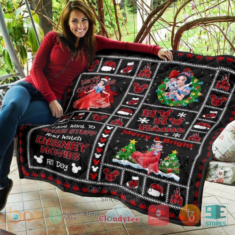 princess snow white christmas quilt blanket 3 1184