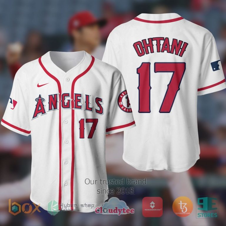 shohei ohtani los angeles angels 17 baseball jersey 1 80207