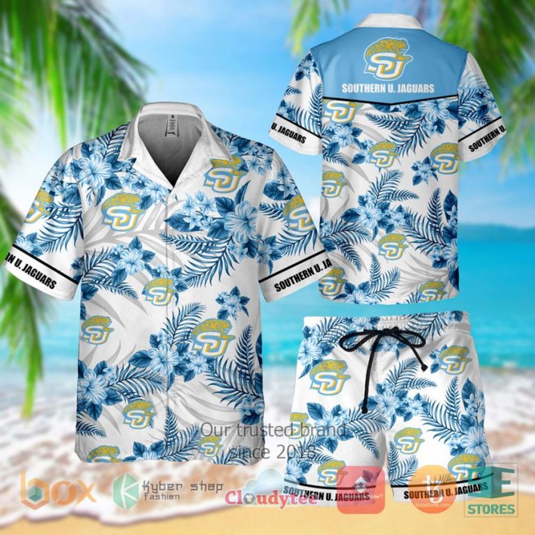 southern u jaguars hawaiian shirt shorts 1 39209