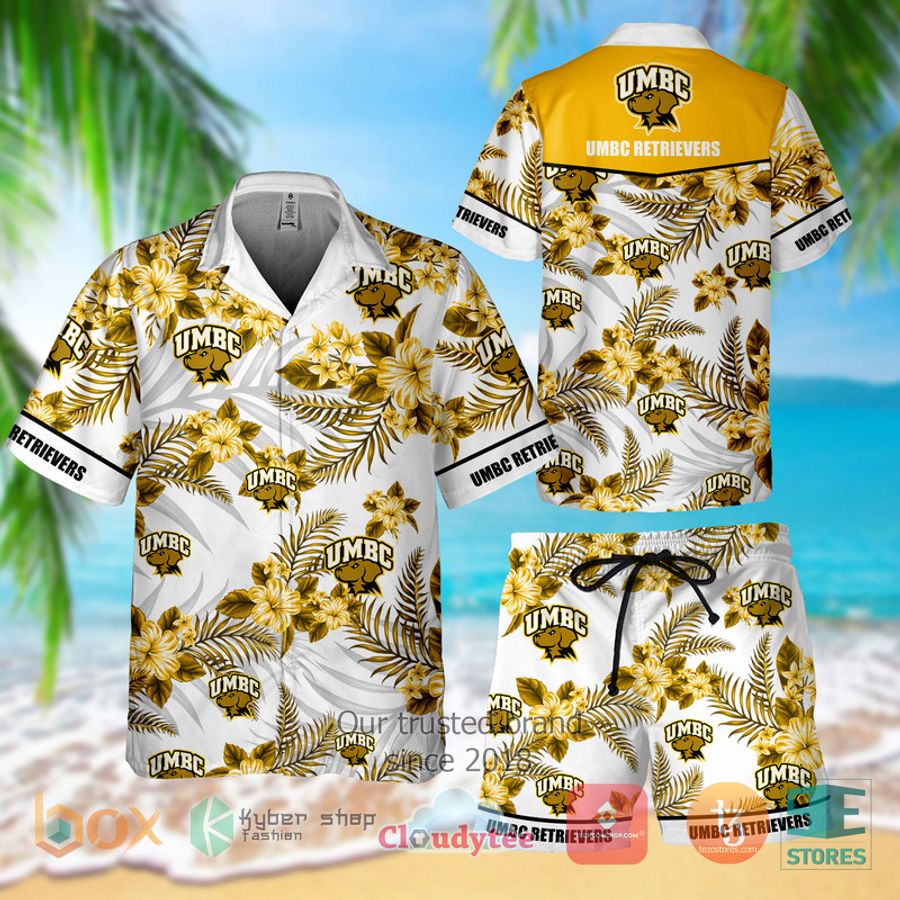 umbc retrievers hawaiian shirt shorts 1 49406