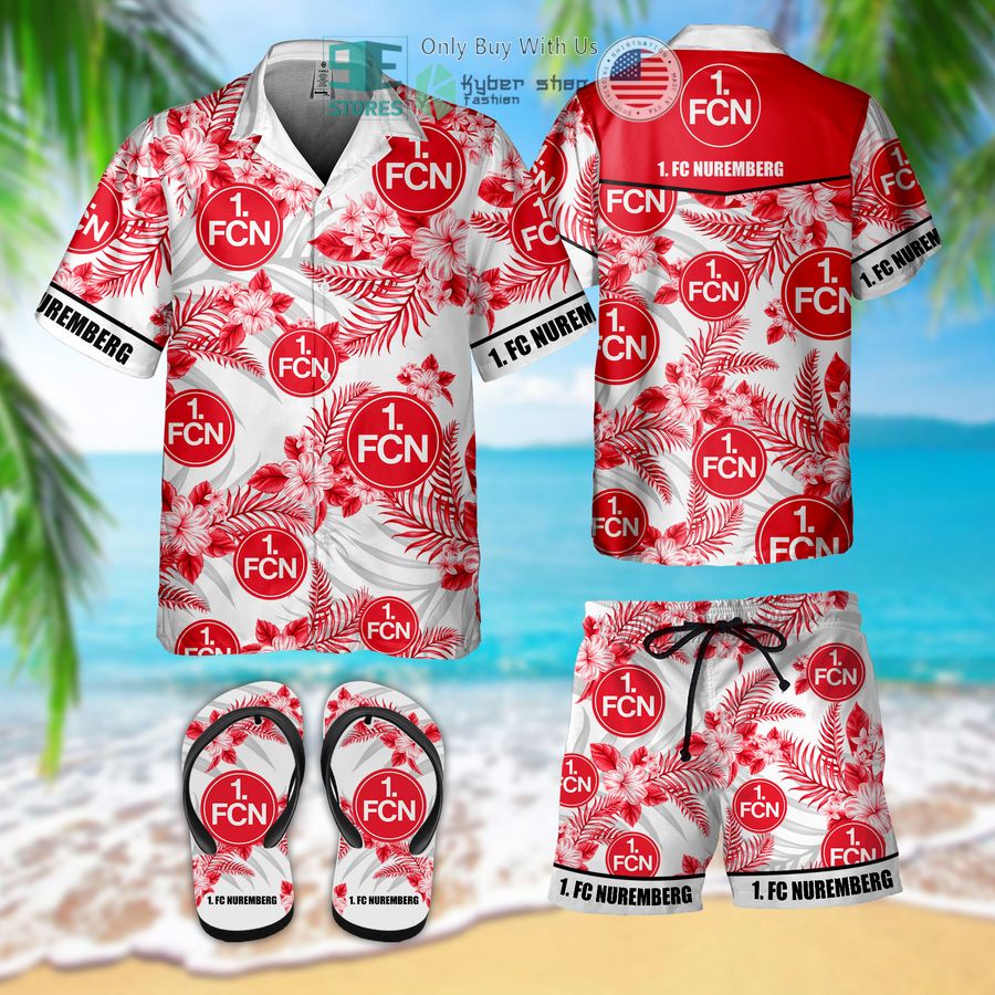 1 fc nuremberg hawaii shirt shorts 1 39364