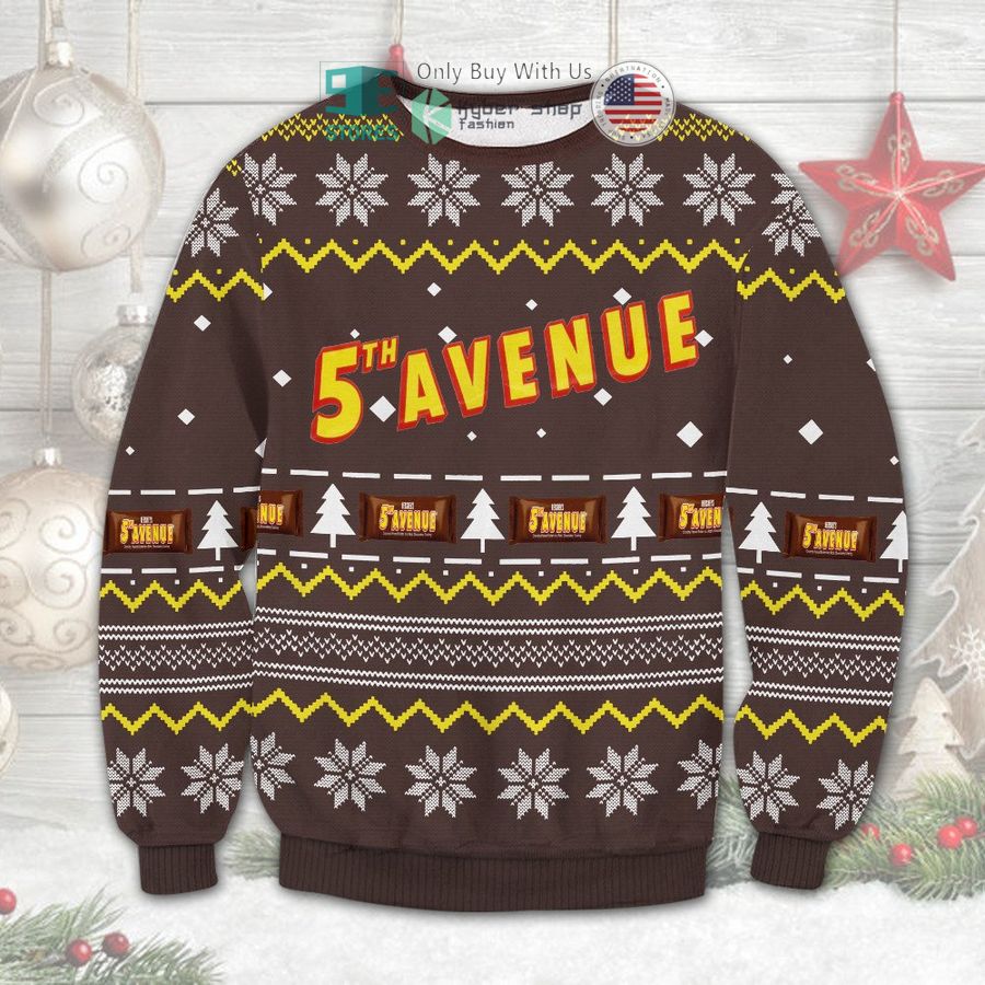 5th avenue christmas sweatshirt sweater 1 9767