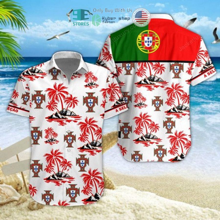 a selecao portugal national football team hawaiian shirt shorts 1 44889