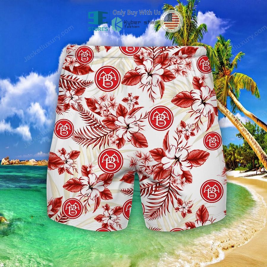 aab fodbold red hawaii shirt shorts 2 12598