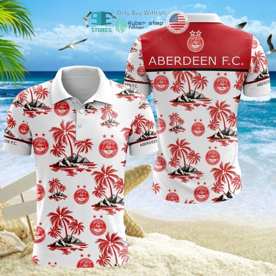 aberdeen football club hawaii shirt shorts 7 65588