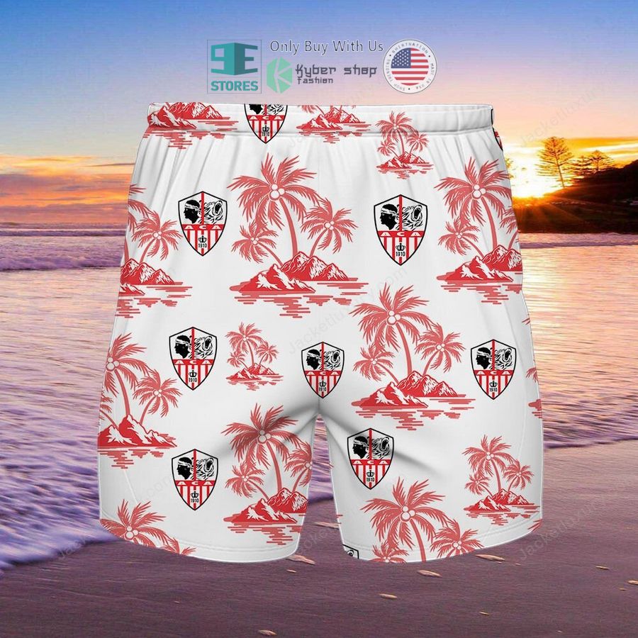 ac ajaccio hawaiian shirt shorts 2 81231