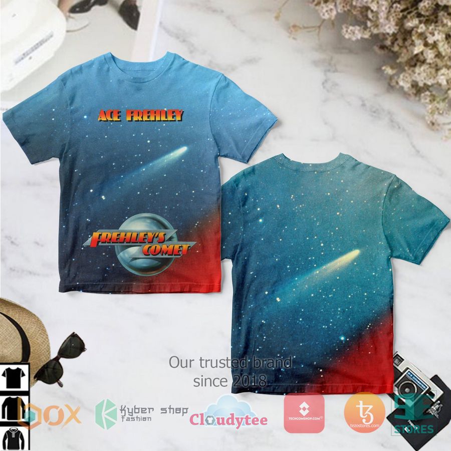 ace frehley frehleys comet album 3d t shirt 1 83098