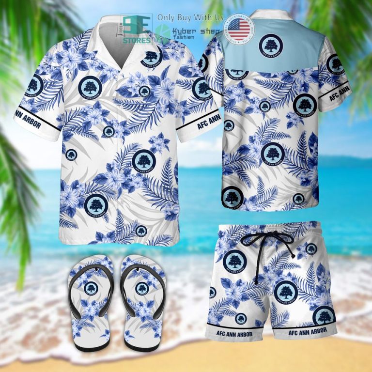 afc ann arbor hawaiian shirt flip flops 1 33703