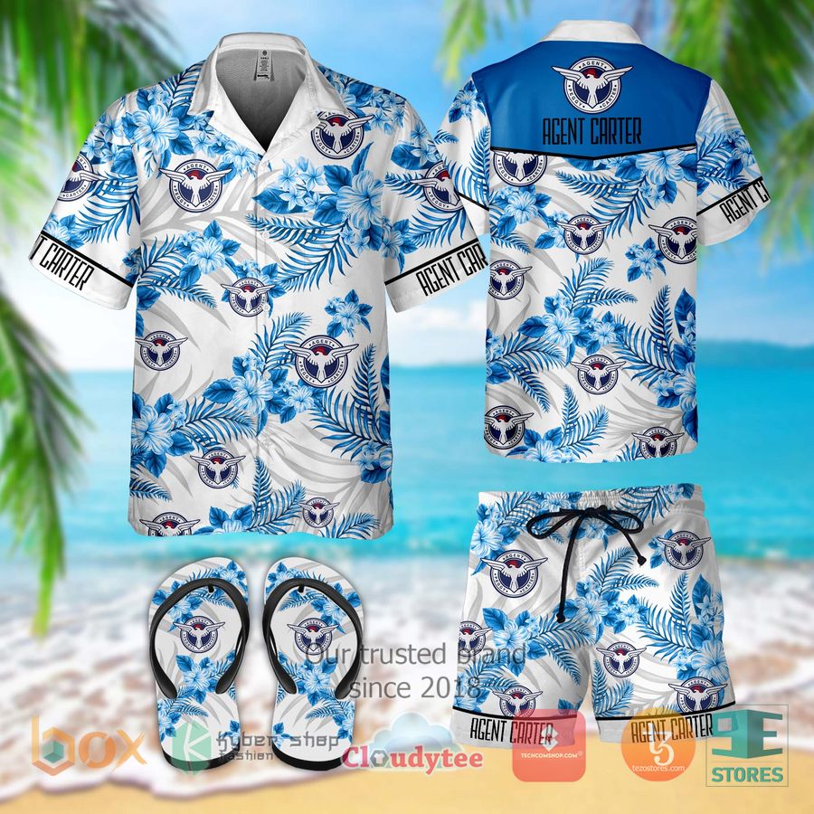 agent carter hawaiian shirt shorts 1 26726