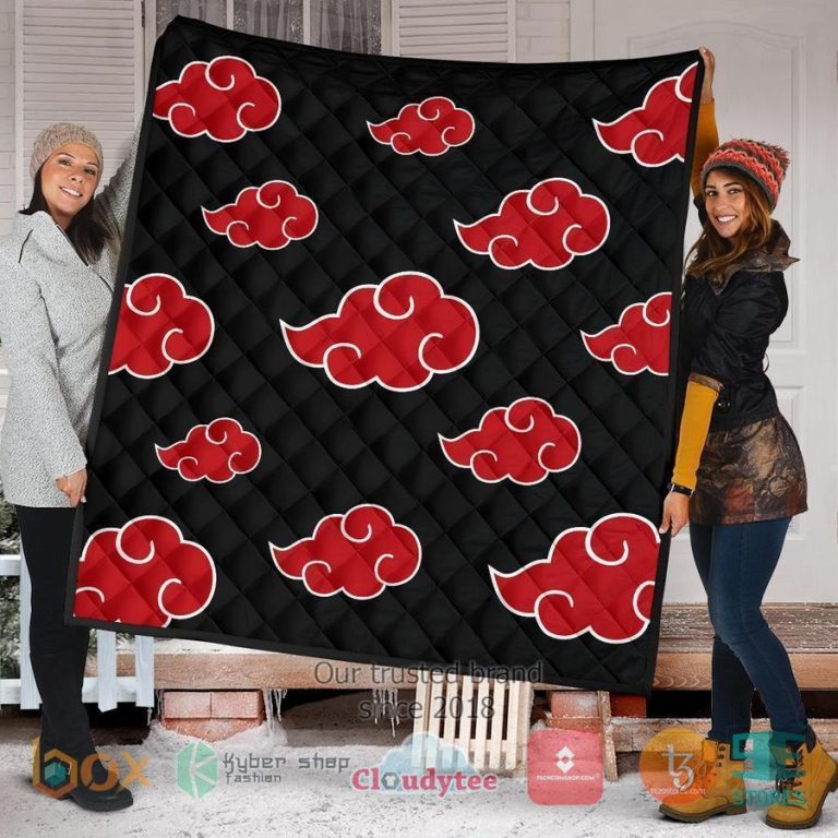 akatsuki naruto quilt blanket 1 69492