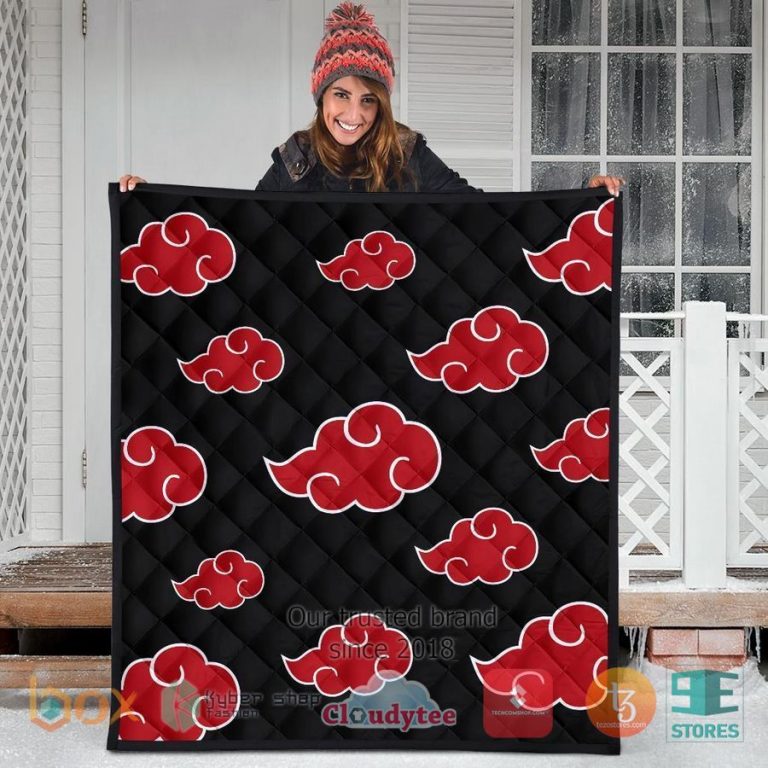 akatsuki naruto quilt blanket 3 74121