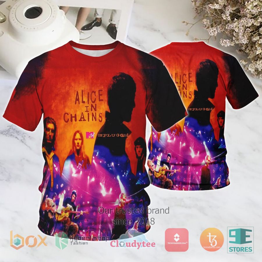 alice in chains band mtv unplugged album 3d t shirt 1 63836