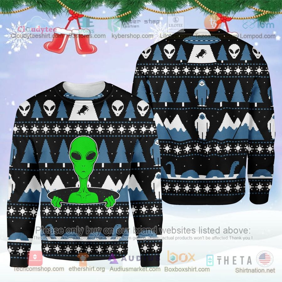 alien mountain christmas sweatshirt sweater 1 13404
