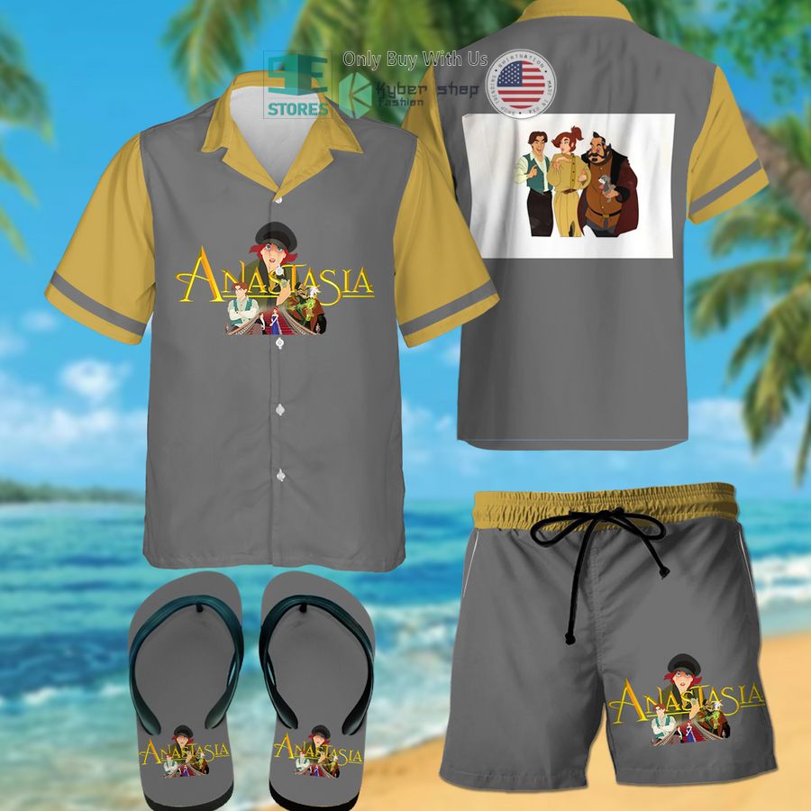 anastasia movie hawaiian shirt shorts 1 40291