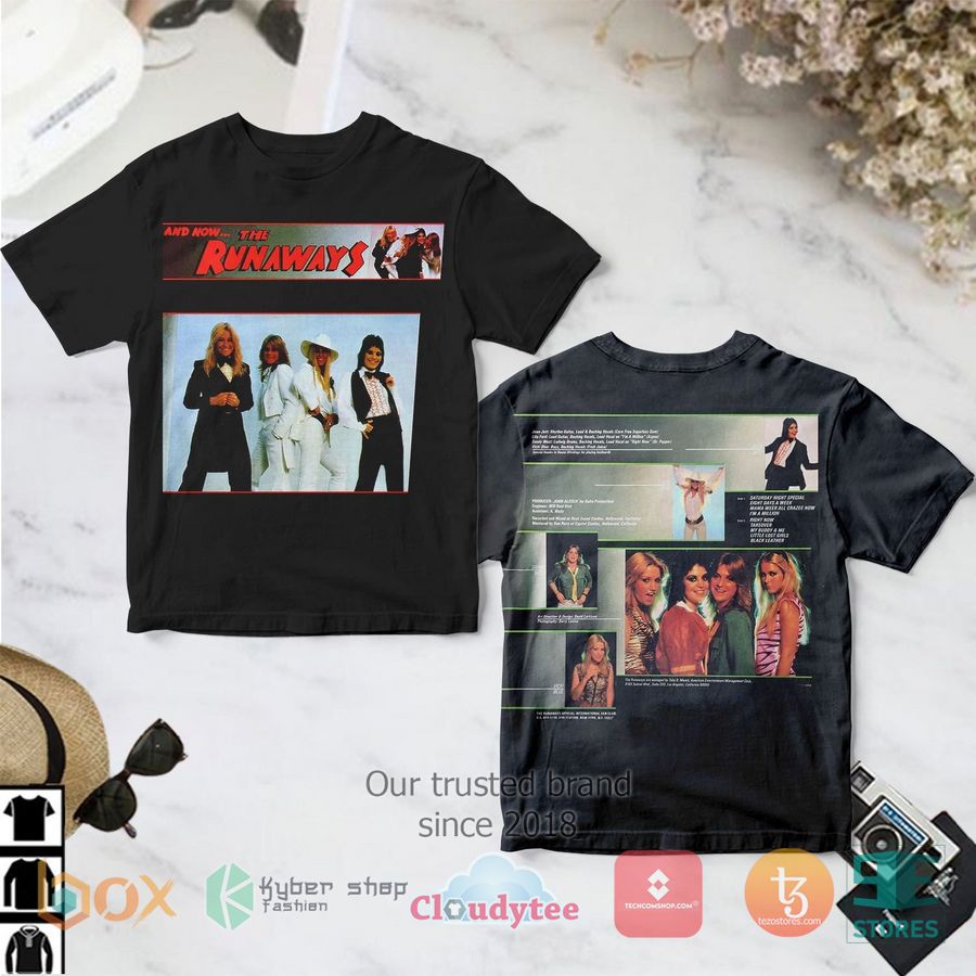 and now the runaways album 3d t shirt 1 28522