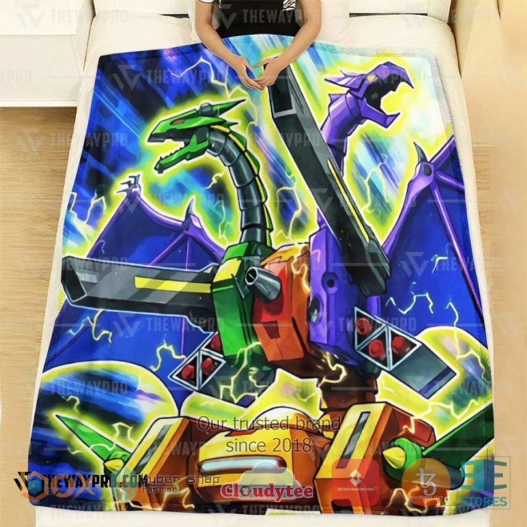 anime yu gi oh abcdragon buster soft blanket 2 23328