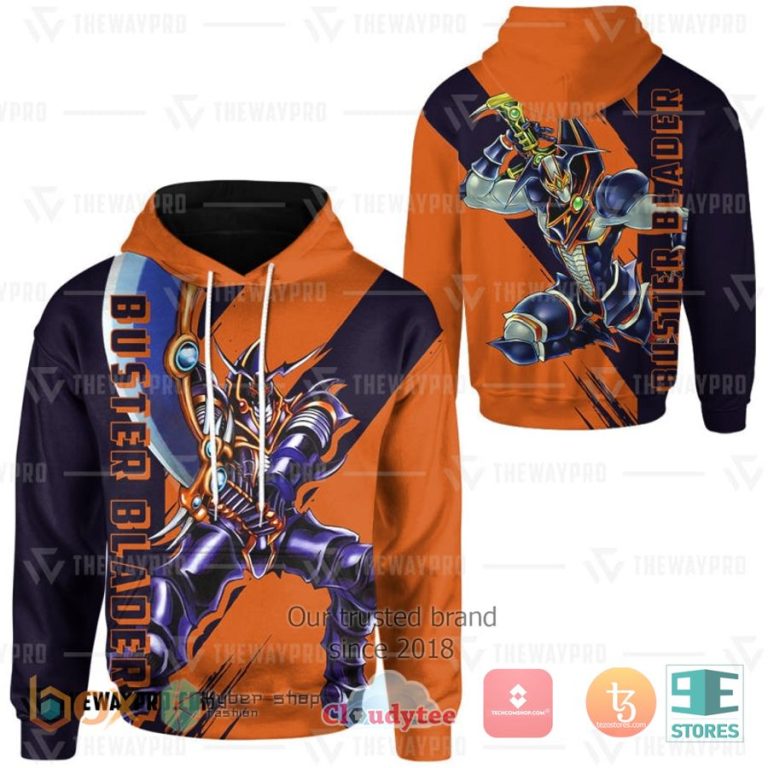 anime yu gi oh buster blader hoodie 1 94665