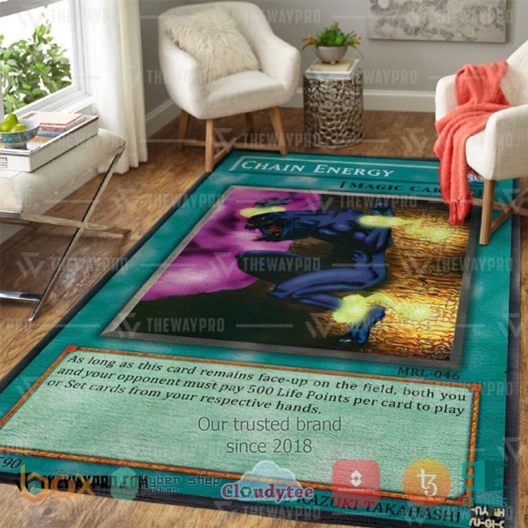 anime yu gi oh chain energy rug 1 84403