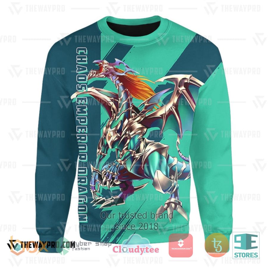 anime yu gi oh chaos emperor dragon 3d sweatshirt sweater 1 81307
