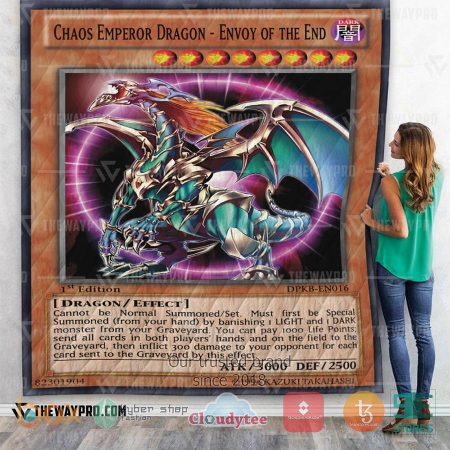 anime yu gi oh chaos emperor dragon envoy of the end quilt 1 6003
