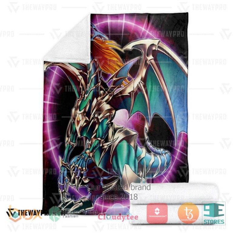 anime yu gi oh chaos emperor dragon envoy of the end soft blanket 3 13544