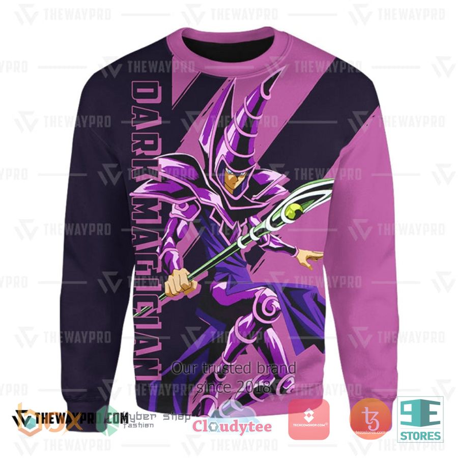 anime yu gi oh dark magician 3d sweatshirt sweater 1 40055