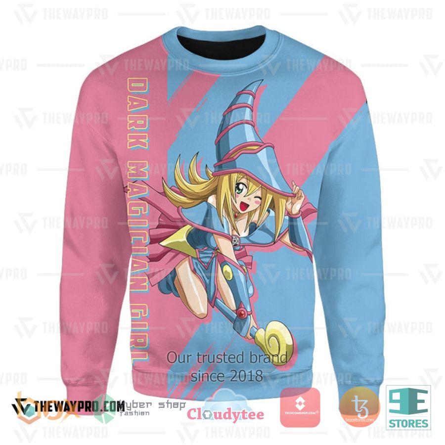 anime yu gi oh dark magician girl 3d sweatshirt sweater 1 1151