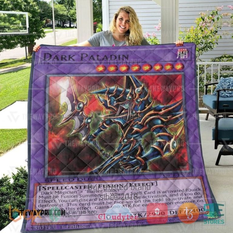 anime yu gi oh dark paladin card quilt 3 53214