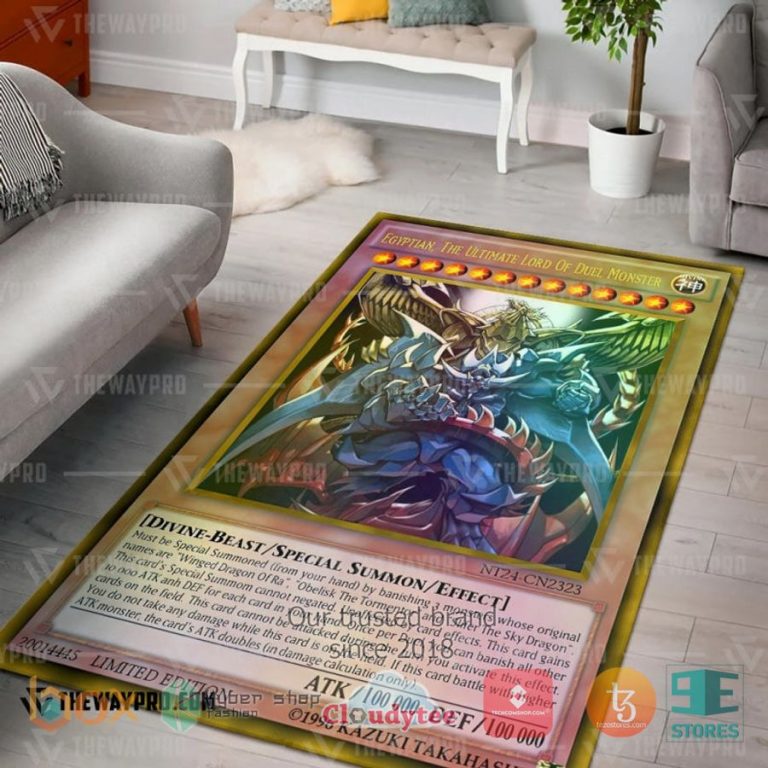 anime yu gi oh egyptian the ultimate lord of duel monster rug 3 59852