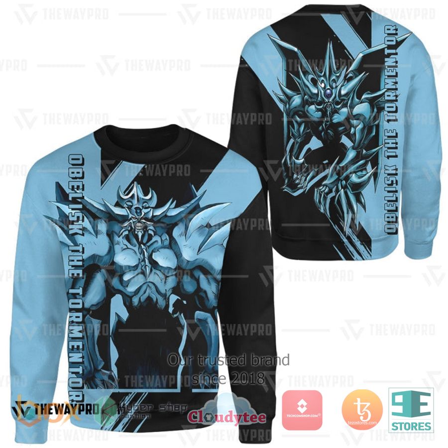 anime yu gi oh obelisk the tormentor 3d sweatshirt sweater 2 49604