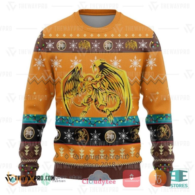 anime yu gi oh the winged dragon of ra 3d sweatshirt sweater 3 37368