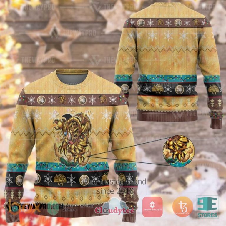 anime yu gi oh the winged toon of ra 3d sweatshirt sweater 1 84766