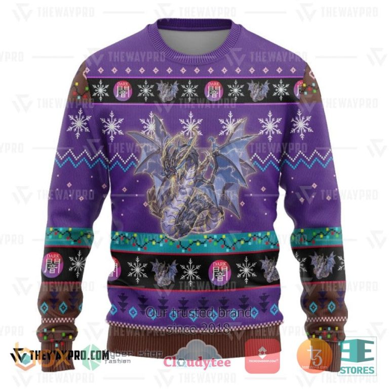 anime yu gi oh thunder dragon colossus 3d sweatshirt sweater 3 1213