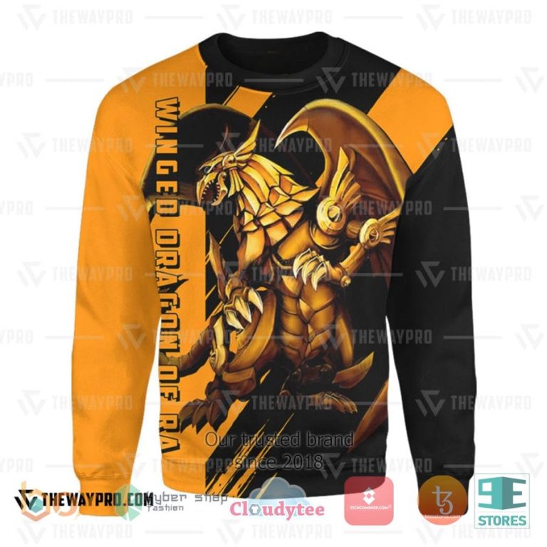 anime yu gi oh winged dragon of ra 3d sweatshirt sweater 1 40496