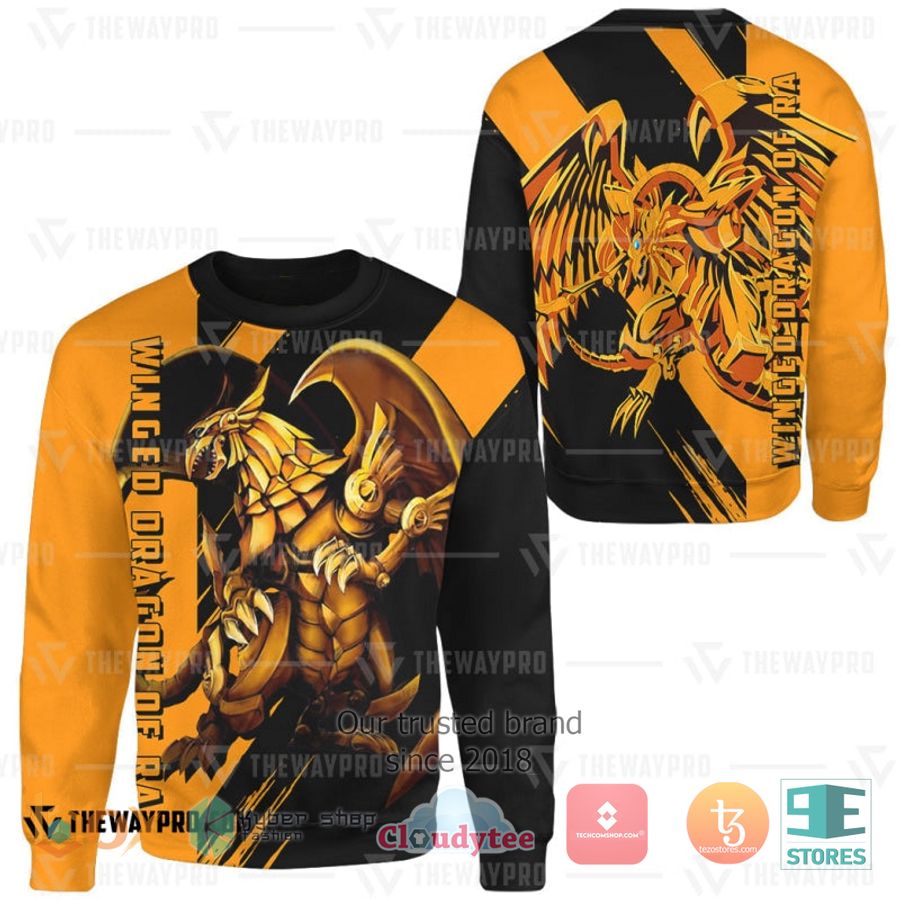 anime yu gi oh winged dragon of ra 3d sweatshirt sweater 2 29751