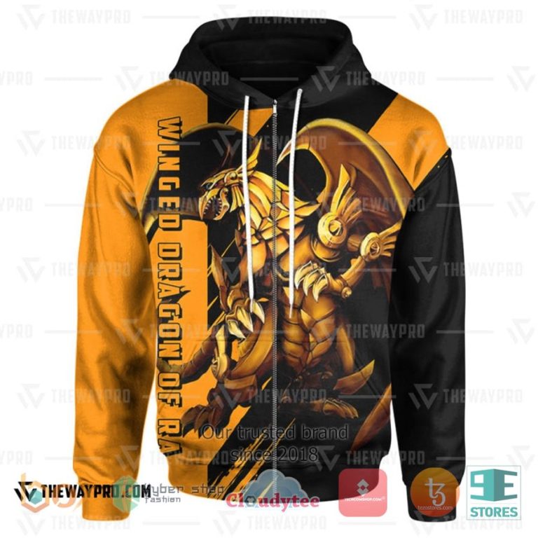 anime yu gi oh winged dragon of ra hoodie 3 53186