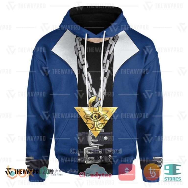 anime yu gi oh yugi muto costume hoodie 2 99515